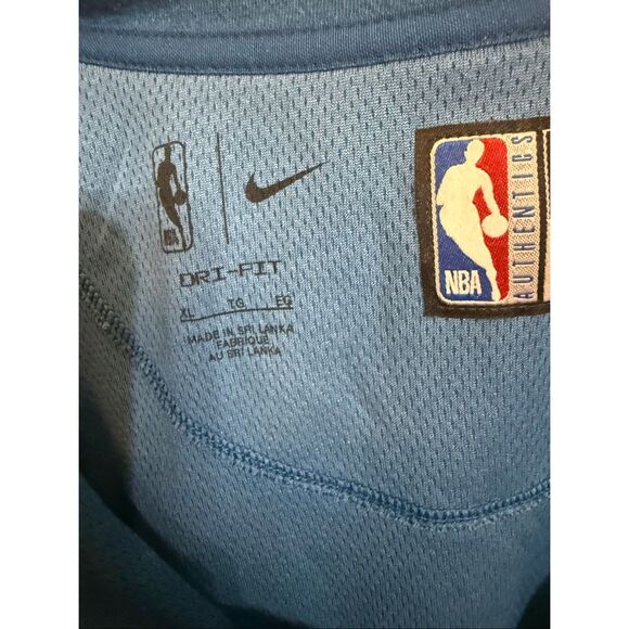 Nike Men's Dri-Fit NBA Timberwolves 1/2 Zip City Edition Pullover Blue XL NWT - Picture 14 of 16
